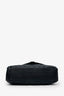Saint Laurent Black Chevron Tri-Quilted Leather Monogram Large College Bag