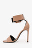 Saint Laurent Beige Patent Leather Buckle Heels Size 36