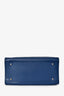 Pre-Loved Chanel™ 2018 Navy Blue Caviar New Small Deauville Tote