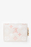 Louis Vuitton Beige/Pink Monogram Leather Lou Wallet