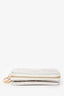 Louis Vuitton Beige/Pink Monogram Leather Lou Wallet