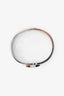 Hermès Pink Silver Tone/Silver Metal/Enamel Clic Clac H Bracelet