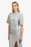 Isabel Marant Grey Cotton Lexia T-Shirt Maxi Dress Size S