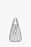 Givenchy Light Blue Leather Mini Antigona Bag With Strap
