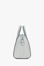 Givenchy Light Blue Leather Mini Antigona Bag With Strap