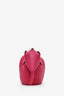Loewe 2016 Pink Leather 'Elephant' Crossbody Bag