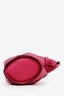 Loewe 2016 Pink Leather 'Elephant' Crossbody Bag