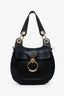 Chloe Black Leather 'Tess' Hobo Bag