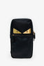 Fendi Black Nylon 'Monster' Sling Bag