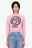 Gucci x Disney 2021 Pink 'Donald Duck' Sweatshirt Size XS