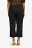 Marni Navy Cotton Straight Leg Cropped Trousers Size 46