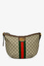 Gucci Brown GG Supreme Ophidia Hobo Crossbody Bag