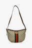 Gucci Brown GG Supreme Ophidia Hobo Crossbody Bag