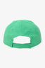 Balenciaga Green/Black Canvas Logo Baseball Cap Size L