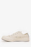 Comme des Garçons Play x Converse Cream Graphic Print Sneakers Size 7