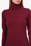 Autumn Cashmere Merino Wool Knit Long Sleeve Turtleneck Mini Dress Size S