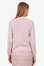 'S Max Mara Pink Knit Mock Neck Sweater Estimated Size X-Small