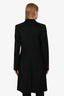 Dolce & Gabbana Black Wool Single Breasted Coat Estimated Size 38