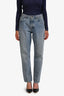 Miu Miu 2019 Light Blue Straight Leg Jeans Size 29