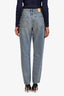 Miu Miu 2019 Light Blue Straight Leg Jeans Size 29