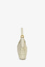 Celine 2021 Cream Leather 'Romy' Medium Shoulder Bag