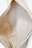 Celine 2021 Cream Leather 'Romy' Medium Shoulder Bag