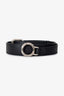 Fendi Black Leather Bag Strap