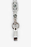 Prada Black/Silver Crystal Embellished Bag Chain