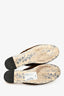 Gucci Brown Velvet GG Supreme Crystal Embellished Mules Size 37