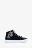 Hermès Black Canvas Illico Toile de Cotón Sneakers Size 37