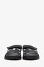 Hermès Black Leather Chypre Sandals Size 36.5