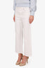 Agolde White Denim Wide Leg Jeans Size 27