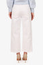 Agolde White Denim Wide Leg Jeans Size 27