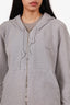 Balenciaga Grey Zip Up Hoodie Size XS