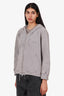 Balenciaga Grey Zip Up Hoodie Size XS