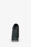 Balenciaga Grey Leather Denim Hourglass Wallet On Chain