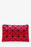 Bao Bao Issey Miyake Pink Geometric Pouch