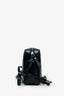 Saint Laurent Black Leather Lou Camera Bag