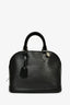 Louis Vuitton 2012 Black Epi Leather Alma PM Top Handle