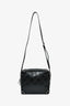 Gucci Black GG Embossed Leather Soft Trunk Messenger Bag
