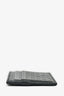 Gucci Black Leather Guccissima Embossed Card Holder