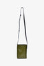 Marni Green/Black Leather Soft 'Museo' Crossbody Bag