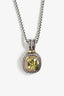David Yurman 14K Gold/Sterling Silver Albion Peridot Pendant Necklace