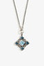 David Yurman Sterling Silver Topaz Renaissance Pendant Necklace