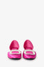 Roger Vivier Pink Satin Chips D'Orsay Flats Size 36.5