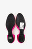 Roger Vivier Pink Satin Chips D'Orsay Flats Size 36.5