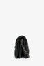 Christian Dior Black Leather Macrocannage Small 'Caro' Crossbody Bag