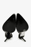 Alexander Wang Black Leather Studded Slingback Heels Size 36.5