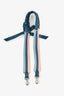 Fendi Blue/Pink Leather/Canvas Bag Strap