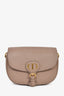 Christian Dior 2021 Taupe Grained Calfskin Medium Bobby Crossbody Bag